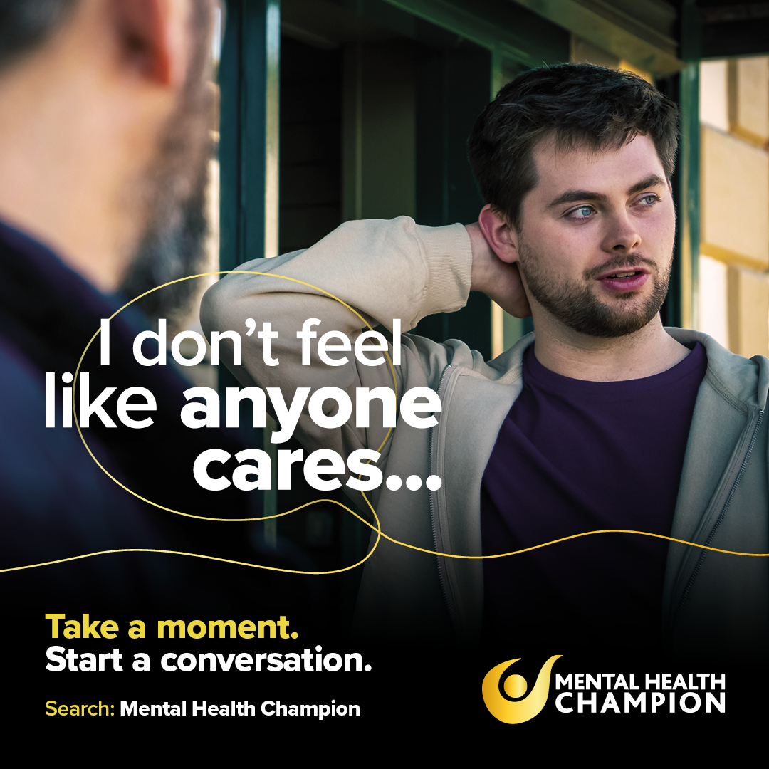 Take a Moment. Start a Conversation. Campaign | Mental Health Champion ...