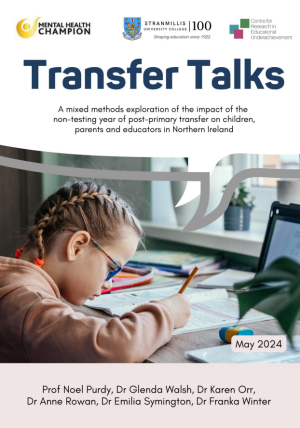 Image shows the cover page of the Transfer Talks Report