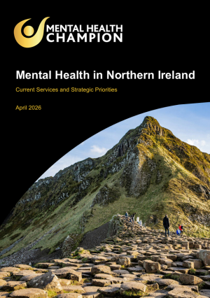 Front Cover of the Mental Health in NI report 