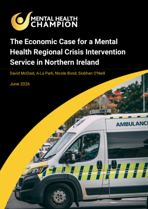 Report cover of the Economic Case for Crisis Services